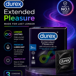 Durex Condoms Extended Pleasure 3 Pieces